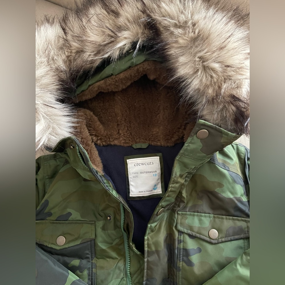 J Crew Crewcuts size 12 winter coat
